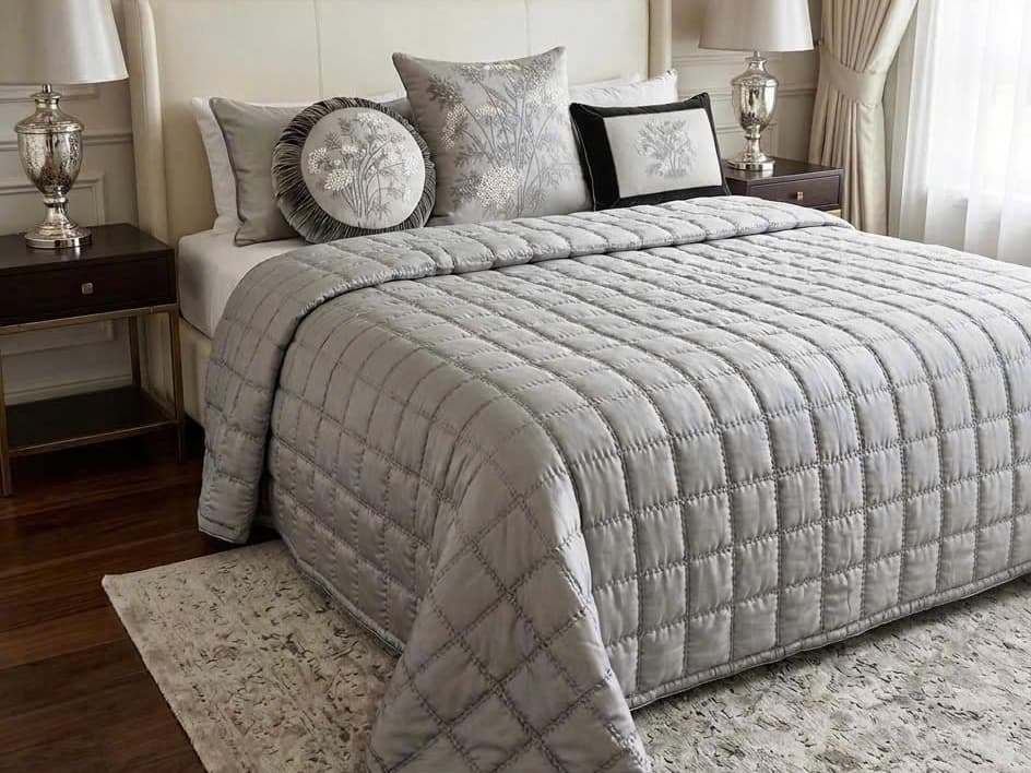 SIlk bed cover